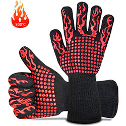 guantes para horno resistentes calor